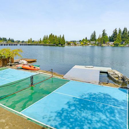 Tacoma Home On Steilacoom Lake With Dock! Esterno foto