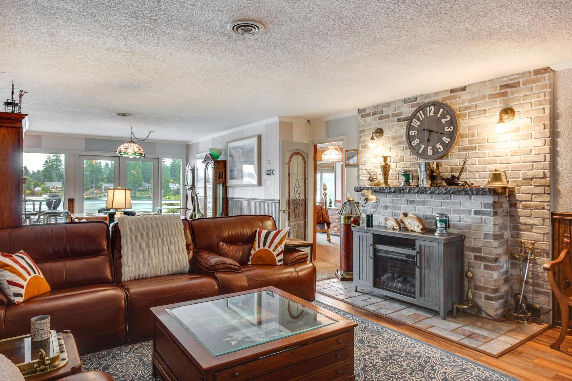 Tacoma Home On Steilacoom Lake With Dock! Esterno foto