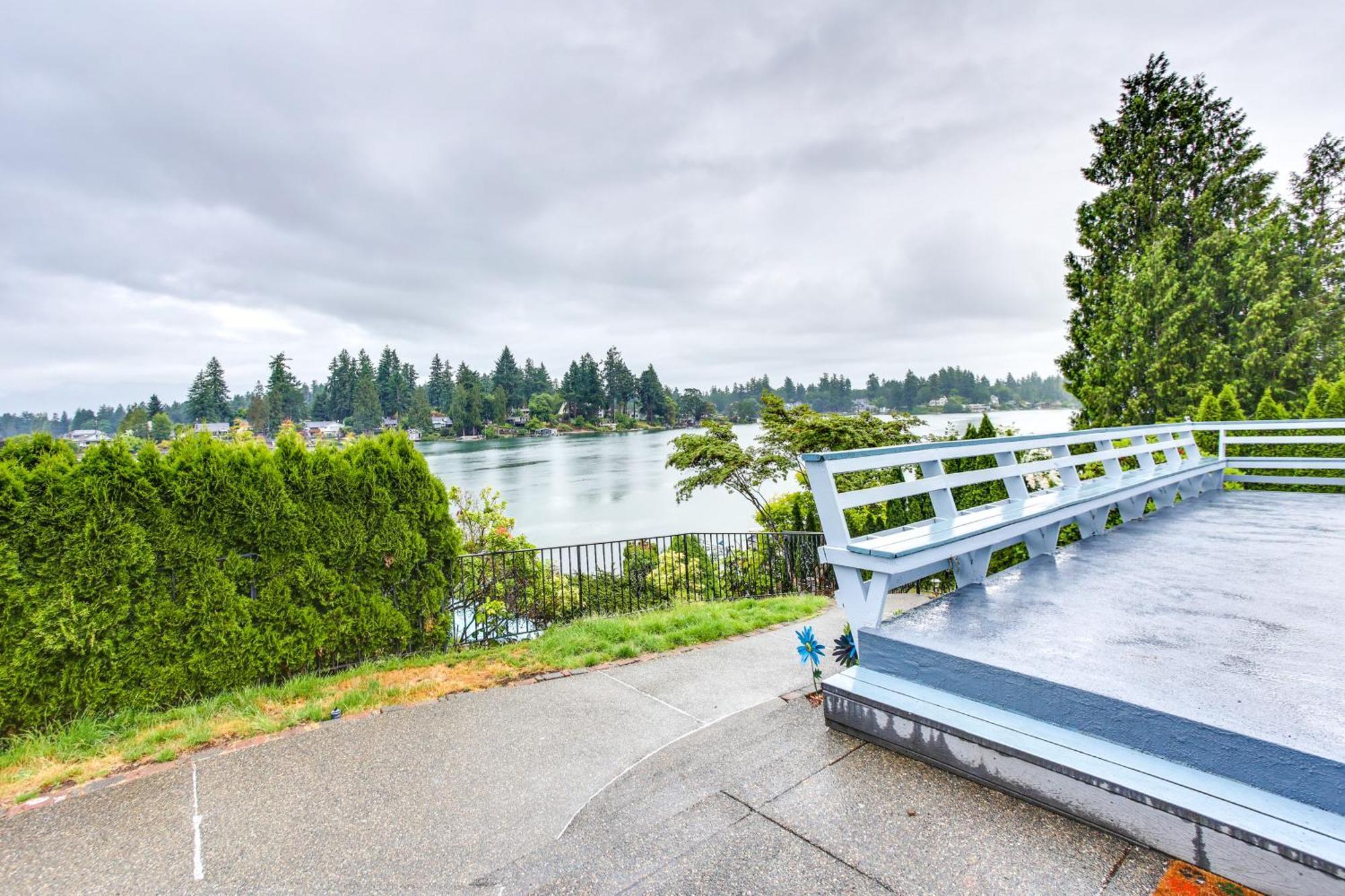 Tacoma Home On Steilacoom Lake With Dock! Esterno foto