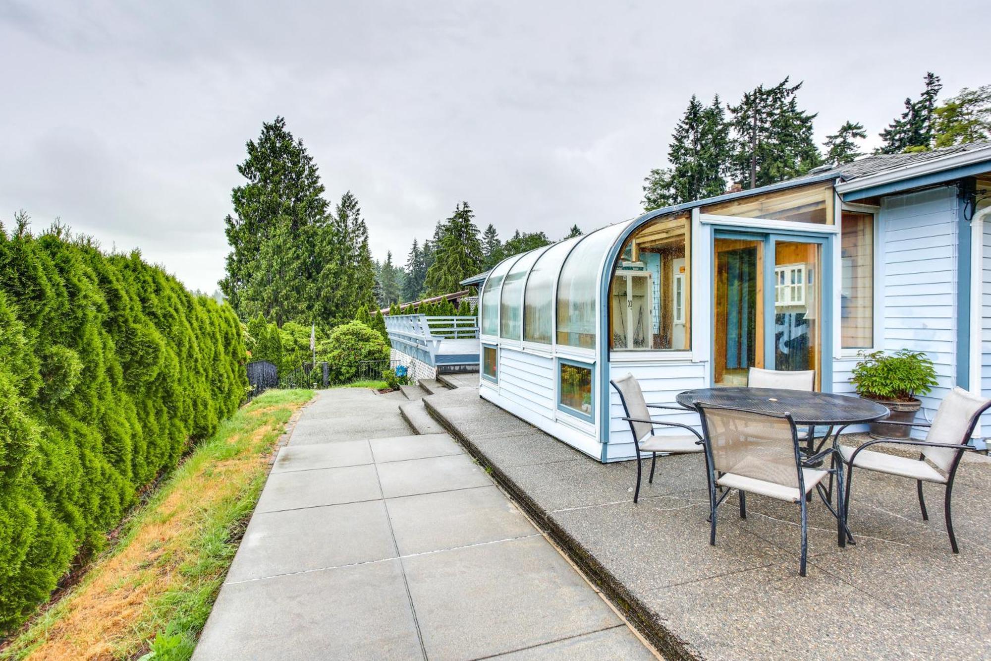 Tacoma Home On Steilacoom Lake With Dock! Esterno foto